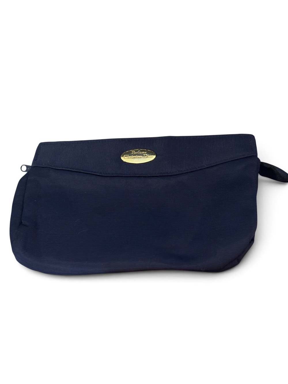 Parfums Christian Dior pouch in deep navy blue